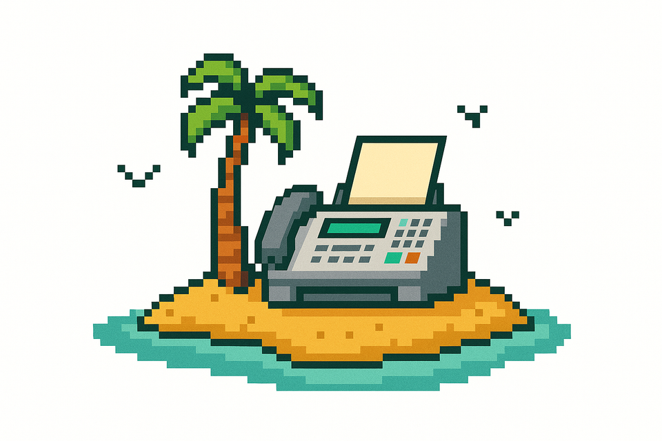 #10 | Sending a fax from the beach